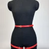 ceinture de mode pour femmes, style de rue, harnais de jambe, nœud, jarretelles de cuisse, décoration gothique, ceintures, accessoires pour vêtements