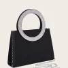 pochette élégante à la mode pour femmes, sacs de luxe, sacs à main de soirée, fête, banquet, pochettes noires, nouvelle collection 2024