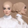 76 het back undercap pour les femmes à hijab turban chapeau soft headgear
