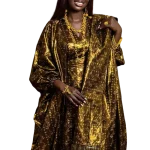 Robe de bal de fête, robe traditionnelle imprimée africaine, robe de cérémonie traditionnelle élégante