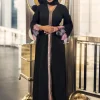 hijab abayas pour femme luxe diamant à manches longues robes dubaï turquie fête robes de soirée caftan marocain femme vêtements musulmans