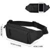 sac de taille pour hommes, sac pour téléphone portable, sport multifonctionnel, camouflage extérieur, sac à bandoulière à une épaule, poitrine a dh