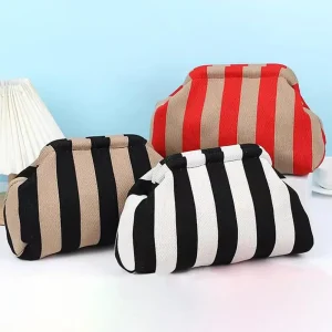 Sac à main Turnblock pour femmes, pochette de plage, sac à main pour dames, grande bouche, cosmétiques, téléphone portable, pocommuniste d&rsquo;été, HTML, Runway Arge Powders