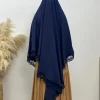 une couche dentelle nida longue khimar pour les femmes abaya musulman hijab ramadan prière 2025 eid hijabs burka foulard djellaba niqab