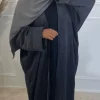abaya robe longue en velours côtelé pour femmes musulmanes, caftan marocain éducatif, robes de soirée, optique eid, cadigan, dubaï, automne