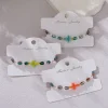 nouveau bracelet tressé croisé coloré pour femmes bohême perles de cristal bracelet réglable bijoux d'amitié