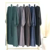 abayas musulmanes pour femmes, noir, bleu, élégant, saoudien, turquie, eid, prière, danse, robe de soirée, robes d'extérieur, jolis vêtements en tissu