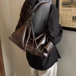 Sac à main en cuir pour femmes, marque de luxe de styliste célèbre, sac à bandoulière élégant classique populaire pour dames