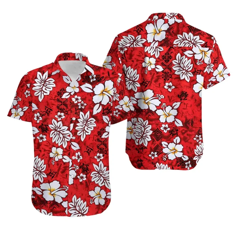 chemise hawaïenne à manches courtes pour homme, vêtements avatar personnalisés, populaire, lumineux, vaccage rapide, plage florale, aadt hibiscus