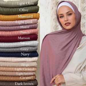 Fil coton Hijab Jersey écharpe pour femmes musulman Turban châles foulard chapeaux pour femmes foulards Sjaal Hoofddoek Ramadan