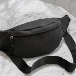 Sac de taille pour hommes, sac de taille pour sports de course, fitness, sac pour téléphone portable, sac de poitrine décontracté en plein air, grande capacité, mode polyvalente, compact, élégant, décontracté, sac de poitrine à une épaule, sac de poitrine pour hommes
