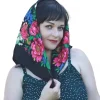 70*70 cm foulard pour femmes écharpe carrée coton imprimé bandana protection d'été hijab hiver chaud bandana babushka