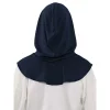 bonnet hijab à couverture complète avec visière, prêt à porter, visière modeste, sous écharpe, bonnet avec couvre cou, turban musulman