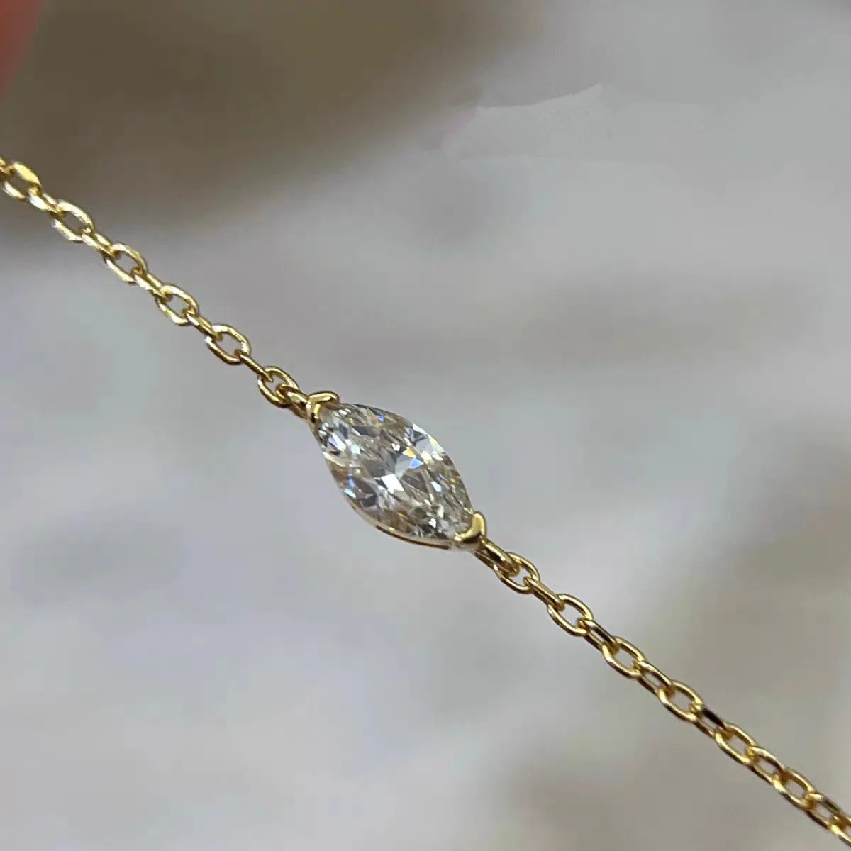 bracelet en argent sterling 925 plaqué or 14 carats, zircon géométrique exquis pour femmes, bijoux de tempérament à la mode