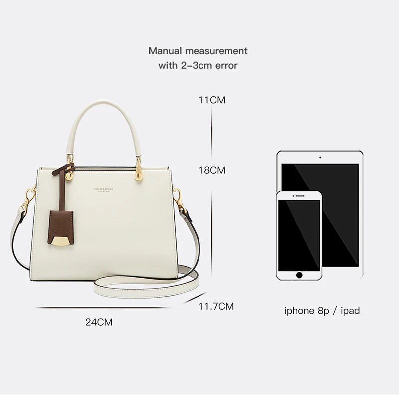 Sacs à main à bandoulière en cuir pour femmes, fourre-tout à poignée supérieure de styliste de luxe, portefeuille de qualité