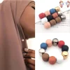 Broche Magnétique pour Écharpe Hijab pour Femme Musulmane, Accessoires Décoratifs, Couleurs Bonbons, Aimants, Nouvelle Collection