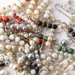 Épingle Hijab de Sécurité pour Femme, Fausse Perle, Écharpe, Châle, Pull, 10 Pièces