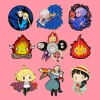 Broches de figurines d&rsquo;anime japonais pour enfants, badges de dessin animé, broches pour vêtements, épingle en émail, accessoires de bijoux en métal, cadeaux