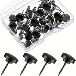 Punaises murales de fixation d&rsquo;affichage de punaises de fleur de 50 pièces pour la maison, l&rsquo;école, les cartes, le bureau, le panneau de liège, les Photos du calendrier