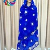 broderie hijab écharpe femmes africaines coton écharpe dubaï islamique hijab broder écharpe avec des glands coton lourd grande écharpe th18