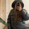 2025 automne hiver style neutre coton rembourré manteau décontracté fermeture éclair à capuche solide veste mode résistant au froid chaud parka vêtements d'extérieur