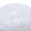 chapeaux de prière pour hommes musulmans, casquette brodée en coton, turban arabe saoudien, hijab, foulard juif, accessoires de prière islamique, nouvelle collection