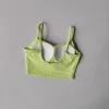 haut de soutien gorge de sport pour femmes, push up, rembourré fixe, hauts push up, gilet de fitness, course à pied, soutien gorge de gymnastique, yoga, sous vêtements de sport respirants