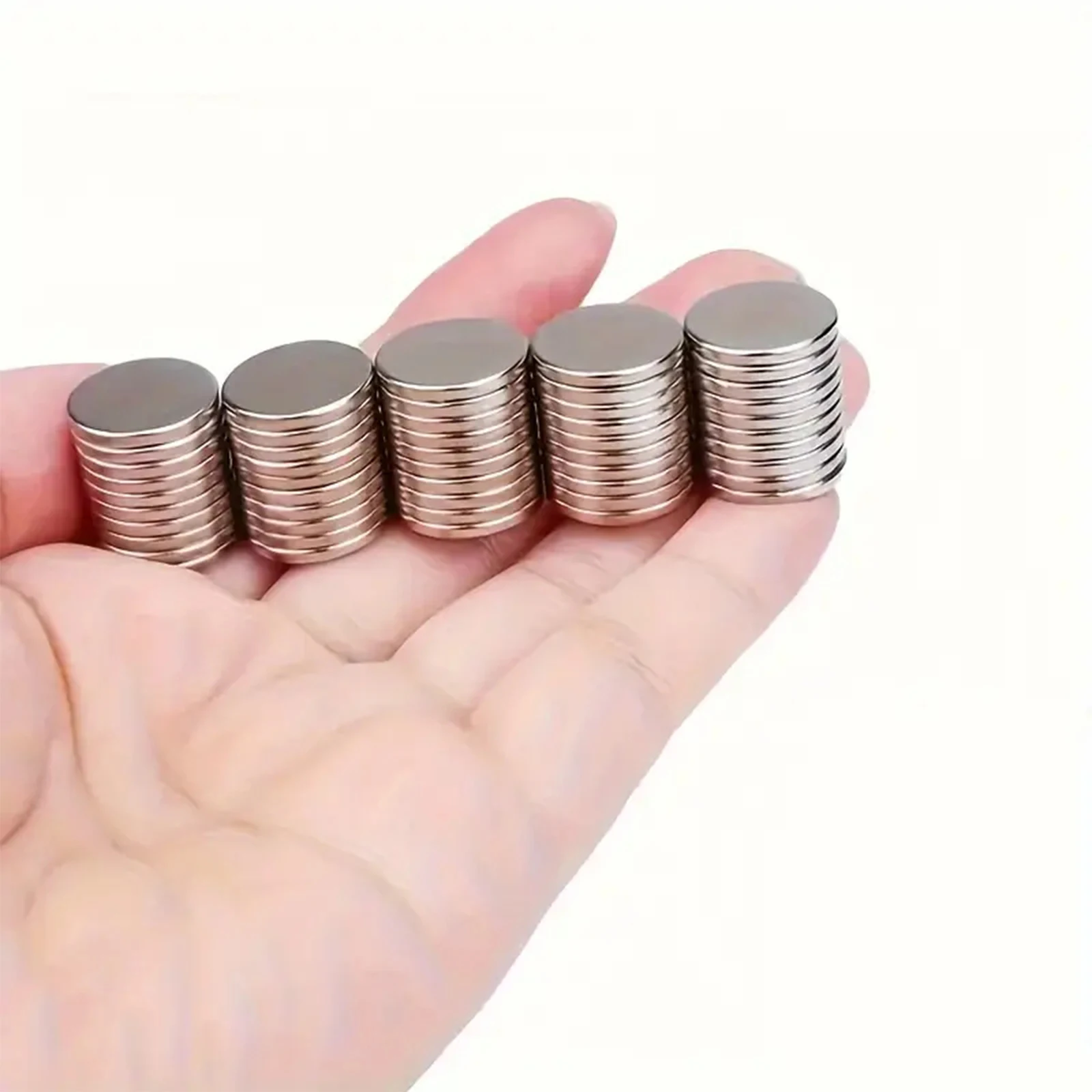 aimants ronds solides 15x2mm, 10 pièces, pour réfrigérateur, bricolage, construction, scientifique, artisanat, éducation