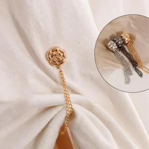 Clips magnétiques pour vêtements, Clips pour châle, broche sans broche polyvalente pour femmes, épingles Hijab, accessoires de chemise