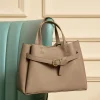 nouveau sac fourre tout à la mode pour femmes, sac à bandoulière de luxe en cuir véritable, sac casual polyvalent, sac à main haut de gamme en peau de vache de première couche, sac à main de shopping de banlieue, sac à bandoulière hydrofuge