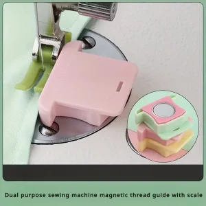Guide de couture magnétique |    Aimant fort |   Coutures de précision, anti-roulis |   Accessoire pour machine à coudre |   Aide à coudre multifonctionnelle