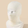 homme écharpe col chapeau protection des oreilles skullies cagoule masque tricoté chapeaux femmes casquette d'hiver hommes bonnets chapeau couverture complète du visage