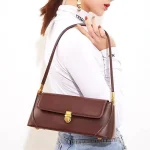 Sac en cuir pour femmes, sacs à bandoulière élégants pour dames, sacs à main rétro de styliste de marques