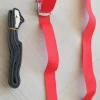 nouveau 1m/2m/3m/4m/5m boucle noire ceinture d'arrimage sangles de chargement pour voiture moto vélo boucle en métal corde de remorquage ceinture à cliquet solide