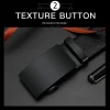 hommes en cuir ceinture en métal voiture automatique boucle ceinture de travail de haute qualité hommes 120cm ceinture en cuir