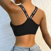 soutien gorge de sport respirant et sexy pour femmes, haut sans couture, à fort impact, pour salle de sport, fitness, yoga, vêtements de sport, push up