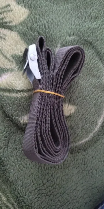 nouveau 1m/2m/3m/4m/5m boucle noire ceinture d'arrimage sangles de chargement pour voiture moto vélo boucle en métal corde de remorquage ceinture à cliquet solide