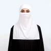 foulard de sauna arabe sans épingle pour femmes musulmanes, couvre visage, hijab, turban, châles et enveloppes islamiques, uni, instantané, vente en gros
