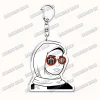 mode islam fille musulmane femme porte clés pour accessoires sac ramadan eid mubarak hijab porte clés bijoux fans féminisme cadeaux
