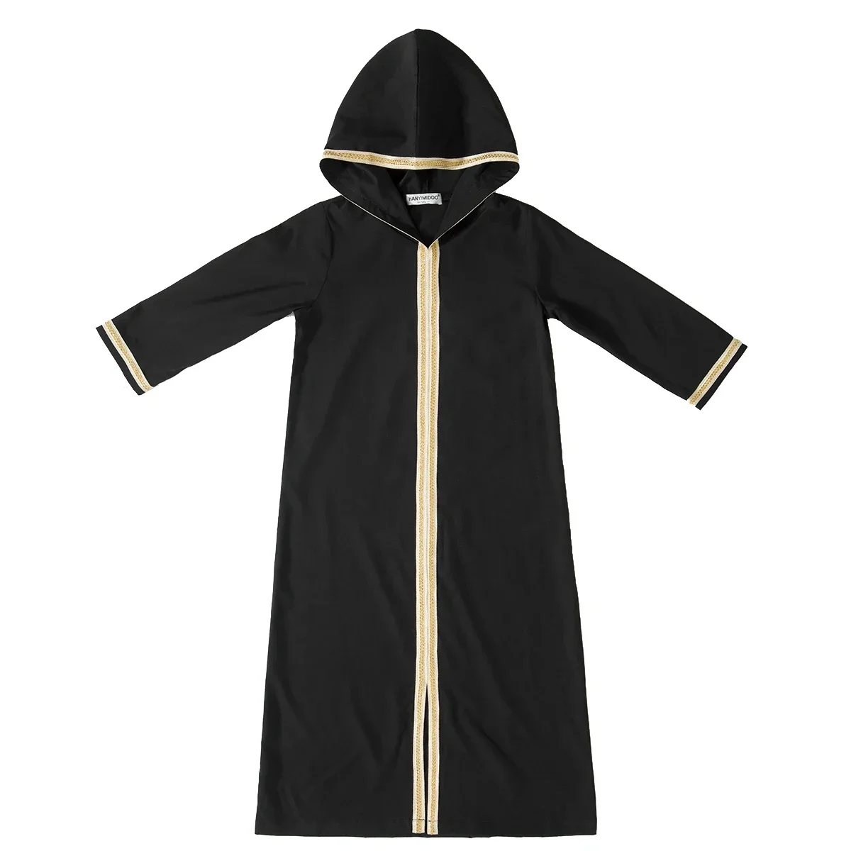 enfants filles musulmanes abaya prière à capuche longue robe maxi turquie caftan robe arabe dubaï islam maroc eid fête ramadan robe caftan