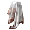nouveau foulard en soie 90 foulard carré haut de gamme sens pour les femmes polyvalent mode fausse soie écharpe légère luxe professionnel foulard h