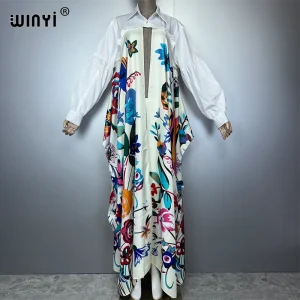 WINYI cardigan pour femmes afrique à manches longues vêtements de rue abaya dubaï luxe musulman populaire Ramadan Kimonos koweït mode caftan WINYI cardigan pour femmes afrique à manches longues vêtements de rue abaya dubaï luxe musulman populaire Ramadan Kimonos koweït mode caftan