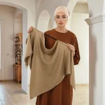 Écharpe Hijab instantanée en Viscose pour femmes musulmanes, nouveau Design, avec bande élastique, bandeau facile à porter, châles féminins