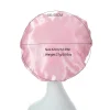 femmes satin solide à large bord chapeau de couchage nuit bonnet de nuit soins des cheveux bonnet bonnet de nuit pour femmes hommes unisexe casquette bonnet de nuit