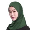 Femmes musulmanes Hijab doux Modal sous-écharpe Turban couverture complète os Bonnet cou Ninja casquette intérieure Femme islamique arabe chapeau chapeaux enveloppement