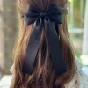Épingle à cheveux en tissu de style coréen pour femmes et filles, pinces à cheveux en ruban, pince de printemps, accessoires pour cheveux féminins