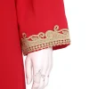 femmes abaya robe classique à manches longues en vrac brodé islamique arabe musulman dubaï marocain caftan caftan robe de prière