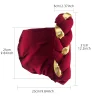 turban africain, coiffure pour femmes, chapeau plissé, accessoires pour cheveux, hijab musulman enveloppé arabe