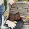 sac fourre tout inspiré de concepteur de qualité supérieure pour dames, sac à bandoulière élégant en cuir pour femmes, sac à main messager classique