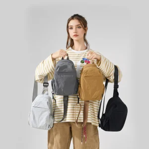 Sac de poitrine pour femmes 2025 nouvelle mode sac à bandoulière tendance décontracté polyvalent sac à bandoulière Sports de plein air sac de cyclisme pour hommes randonnée Shopping